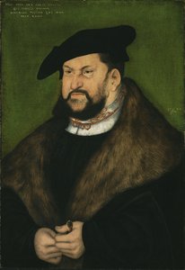 Portrait of Johann the Steadfast, Elector of Saxony